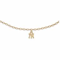New York Yankees Sterling Silver Anklet