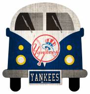 New York Yankees Team Bus Sign