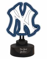 New York Yankees Team Logo Neon Light