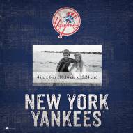 New York Yankees Team Name 10" x 10" Picture Frame
