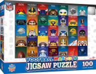 NFL Mascots 100 Piece Puzzle