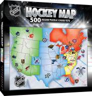 NHL League Map 500 Piece Puzzle