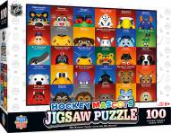 NHL Mascot 100 Piece Puzzle