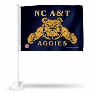 North Carolina A&T Aggies College Car Flag