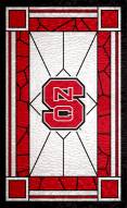 North Carolina State Wolfpack 11" x 19" Stained Glass Sign