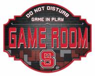 North Carolina State Wolfpack 12" Game Room Tavern Sign