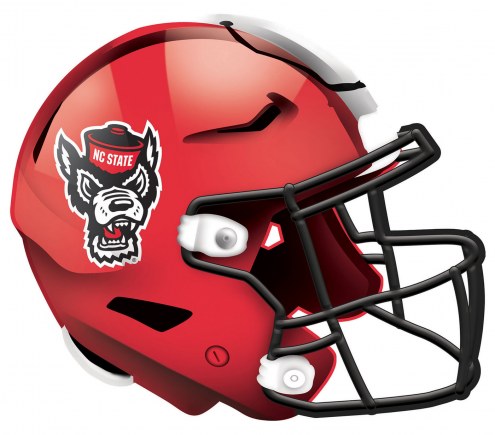 North Carolina State Wolfpack 12&quot; Helmet Sign