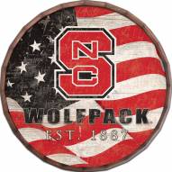 North Carolina State Wolfpack 16" Flag Barrel Top