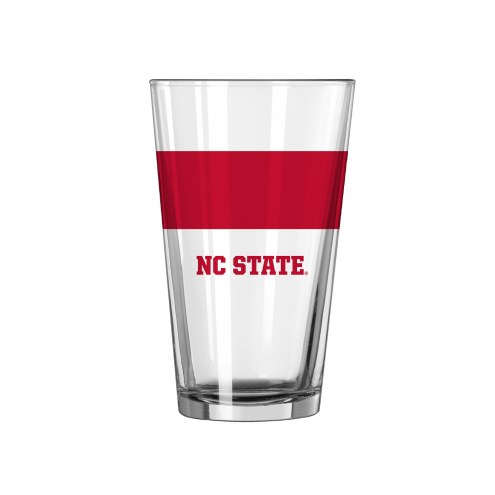North Carolina State Wolfpack 16 oz. Colorblock Pint Glass