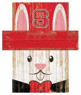 North Carolina State Wolfpack 19" x 16" Easter Bunny Head