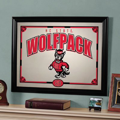 North Carolina State Wolfpack 23&quot; x 18&quot; Mirror