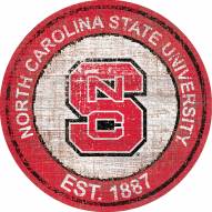 North Carolina State Wolfpack 24" Heritage Logo Round Sign