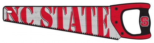 North Carolina State Wolfpack 24&quot; Wood Handsaw Sign