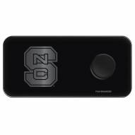 North Carolina State Wolfpack 3 in 1 Glass Wireless Charge Pad