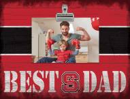 North Carolina State Wolfpack Best Dad Clip Frame