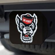 North Carolina State Wolfpack Black Color Hitch Cover