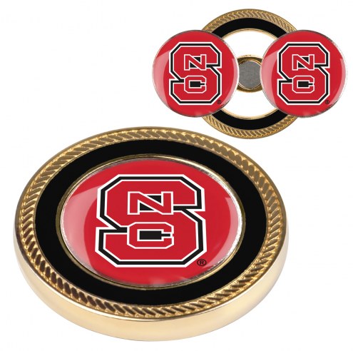 North Carolina State Wolfpack Challenge Coin with 2 Ball Markers