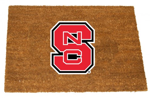 North Carolina State Wolfpack Colored Logo Door Mat