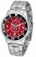 North Carolina State Wolfpack Competitor Steel AnoChrome Color Bezel Men's Watch