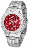 North Carolina State Wolfpack Competitor Steel AnoChrome Men's Watch