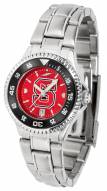 North Carolina State Wolfpack Competitor Steel AnoChrome Women's Watch - Color Bezel