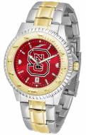 North Carolina State Wolfpack Competitor Two-Tone AnoChrome Men's Watch