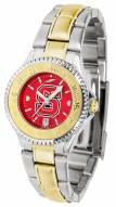 North Carolina State Wolfpack Competitor Two-Tone AnoChrome Women's Watch