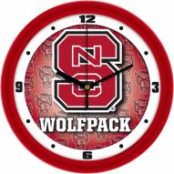 North Carolina State Wolfpack Dimension Wall Clock