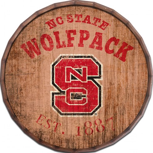 North Carolina State Wolfpack Established Date 16&quot; Barrel Top