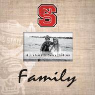 North Carolina State Wolfpack Family Picture Frame