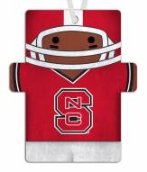 North Carolina State Wolfpack Football Player Ornament