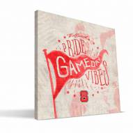 North Carolina State Wolfpack Gameday Vibes Canvas Print