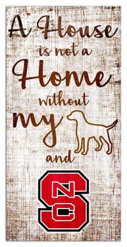 North Carolina State Wolfpack House is Not a Home Sign
