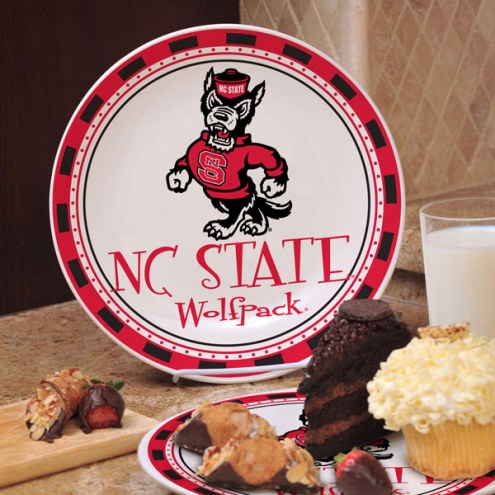 North Carolina State Wolfpack NCAA Ceramic Plate