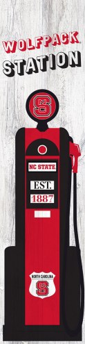 North Carolina State Wolfpack Retro Pump 48&quot; Leaner