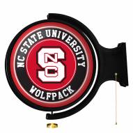 North Carolina State Wolfpack Round Rotating Lighted Wall Sign