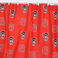North Carolina State Wolfpack Shower Curtain