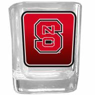 North Carolina State Wolfpack Square Glass Shot Glass