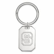 North Carolina State Wolfpack Sterling Silver Key Chain