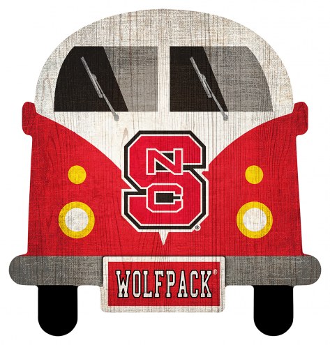 North Carolina State Wolfpack Team Bus Sign