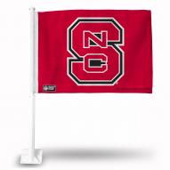 North Carolina State Wolfpack College Car Flag