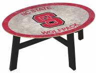 North Carolina State Wolfpack Team Color Coffee Table