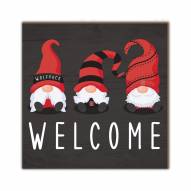 North Carolina State Wolfpack Welcome Gnomes 10" x 10" Sign
