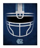 North Carolina Tar Heels 16" x 20" Ghost Helmet Canvas Print