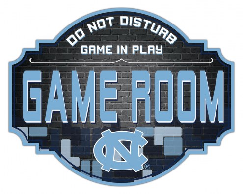 North Carolina Tar Heels 24&quot; Game Room Tavern Sign