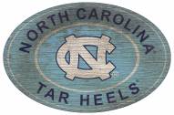 North Carolina Tar Heels 46" Heritage Logo Oval Sign