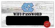 North Carolina Tar Heels 6" x 12" Wifi Password Sign