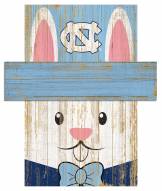 North Carolina Tar Heels 6" x 5" Easter Bunny Head