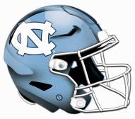 North Carolina Tar Heels Authentic Helmet Cutout Sign