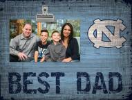 North Carolina Tar Heels Best Dad Clip Frame